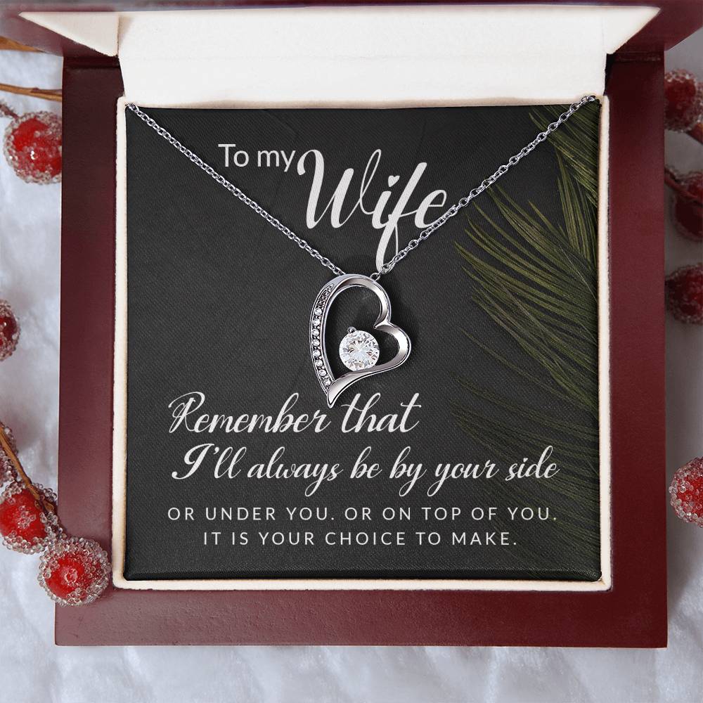 To My Wife, Remember That I'll Always Be Your Side
