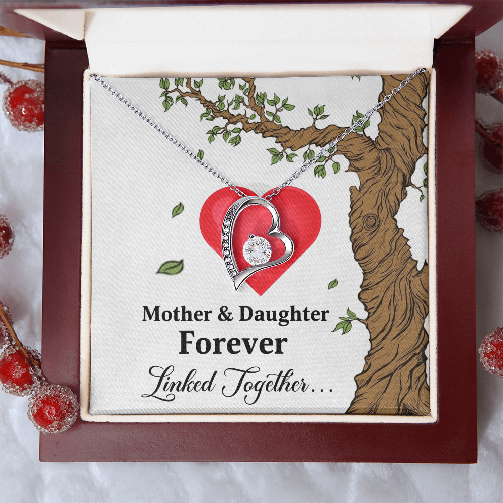 Mother & Daughter Forever Linked Together