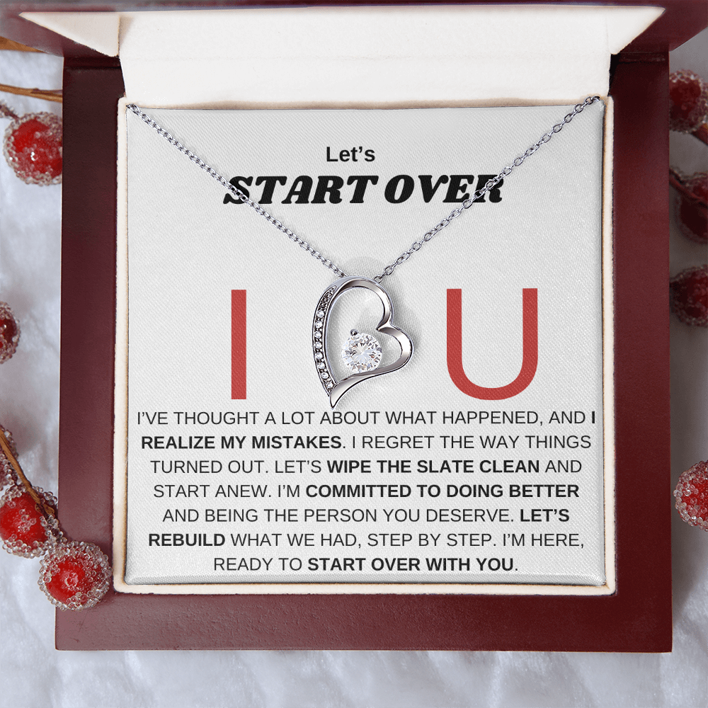 Apology Gift for Her - I Realize My Mistake