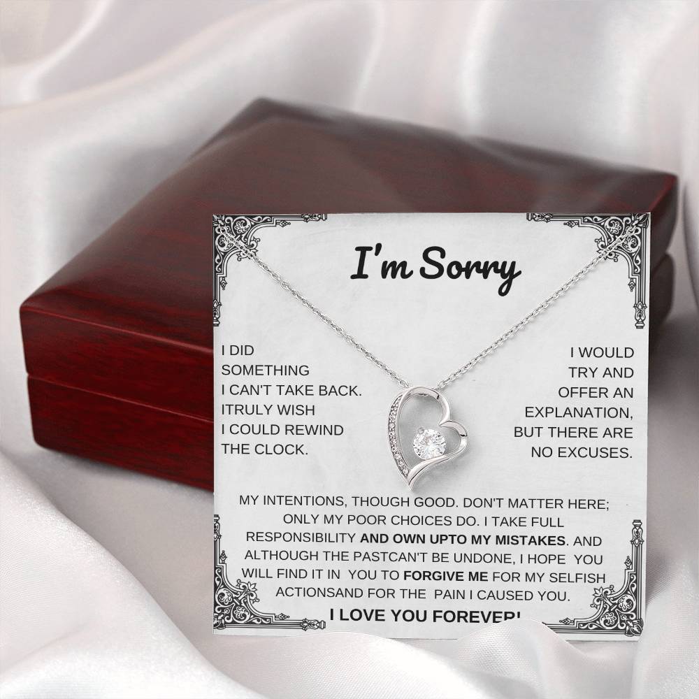 Apology Gift for Her, I TAKE FULL RESPONSIBILITY AND OWN UPTO MY MISTAKES