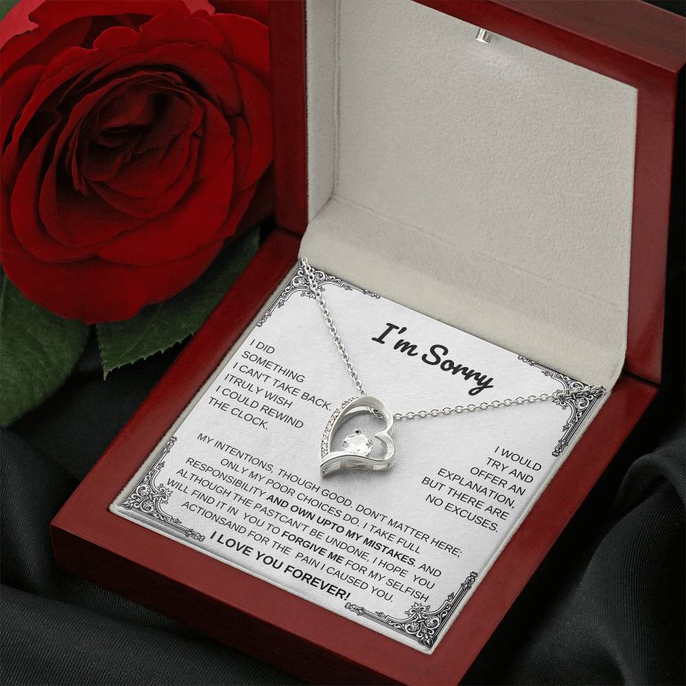 Apology Gift for Her, I TAKE FULL RESPONSIBILITY AND OWN UPTO MY MISTAKES