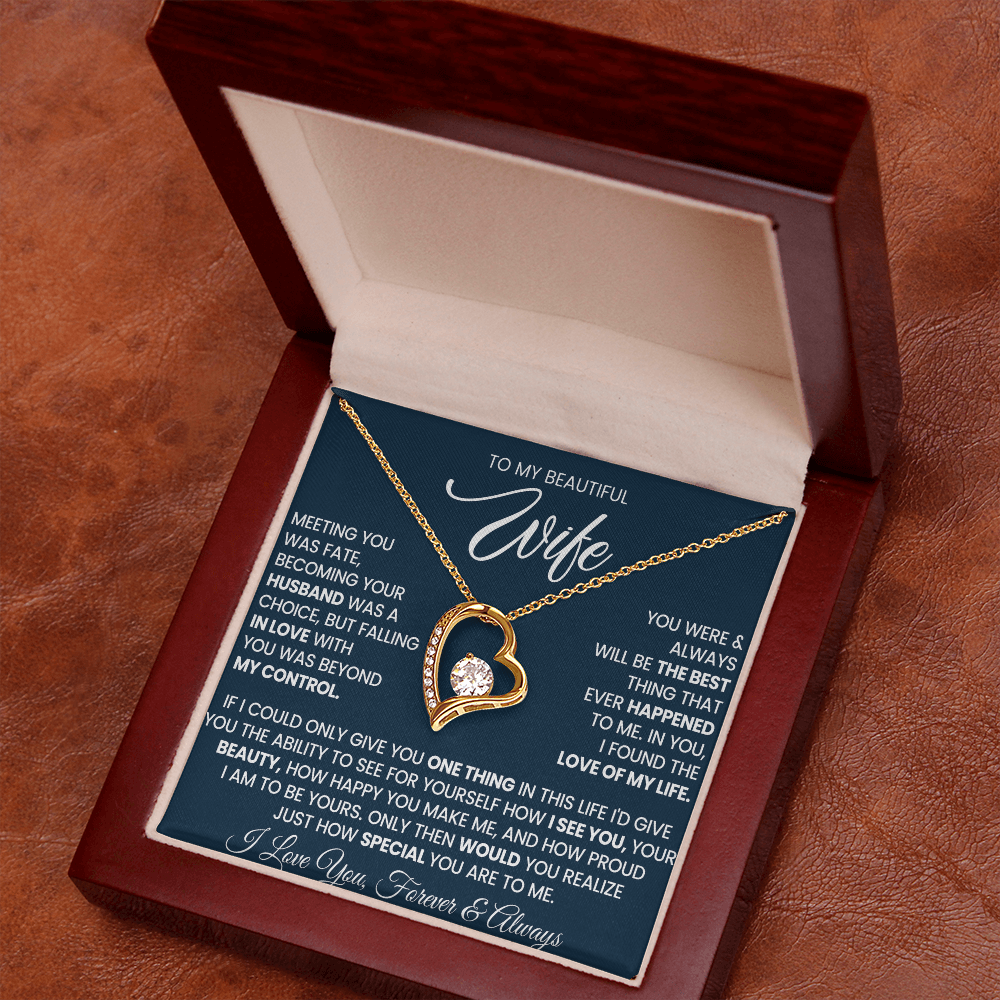 To My Beautiful Wife - Meeting You Was Fate