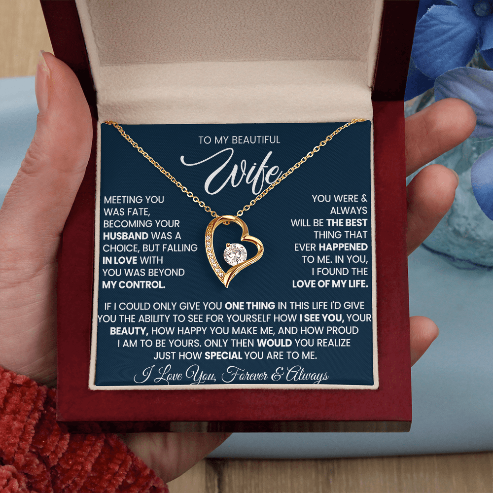To My Beautiful Wife - Meeting You Was Fate