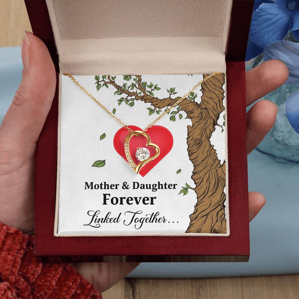 Mother & Daughter Forever Linked Together