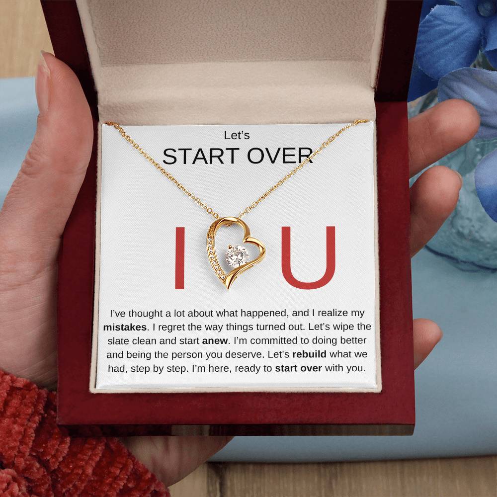 Apology Gift for Her, Let's Rebuild