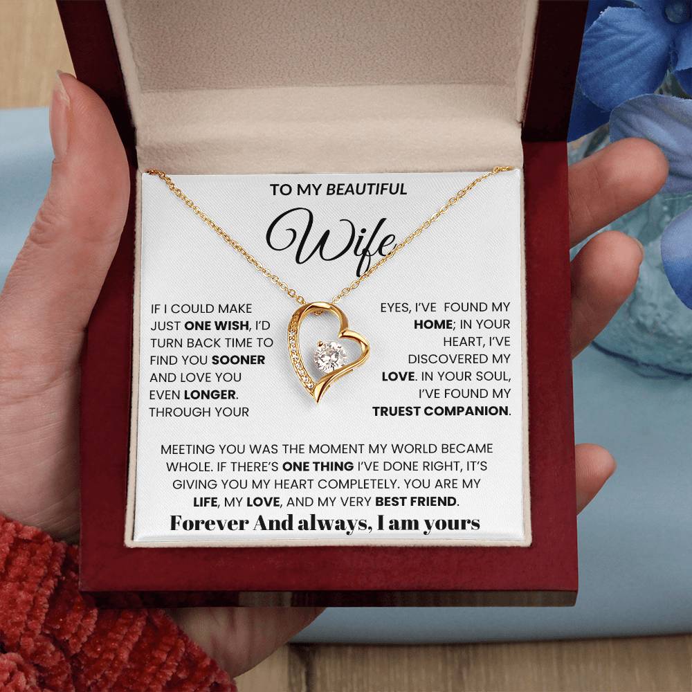 To My Wife - If I Could Make Just One Wish
