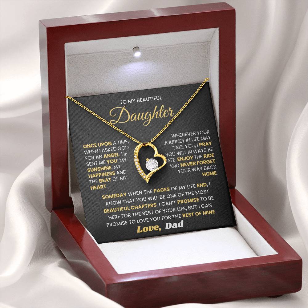 To My Beautiful Daughter - Once Upon A time, When I Asked God For An Angel