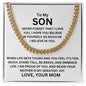 To My Son - I Hope You Believe In Yourself As Much I Believe In You