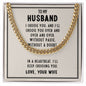 To My Husband, I Choose You And I'll Choose You Over