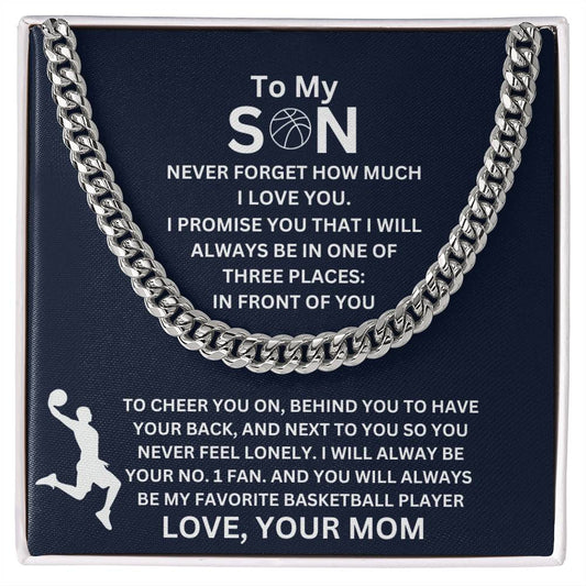 To My Son, You Are Always My No.1 Basketball Player