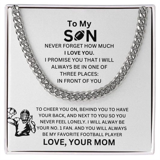 To My Son, You Are My No.1 Football Player