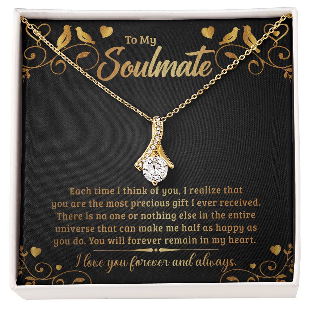 To My Soulmate, Each Time I Think of You