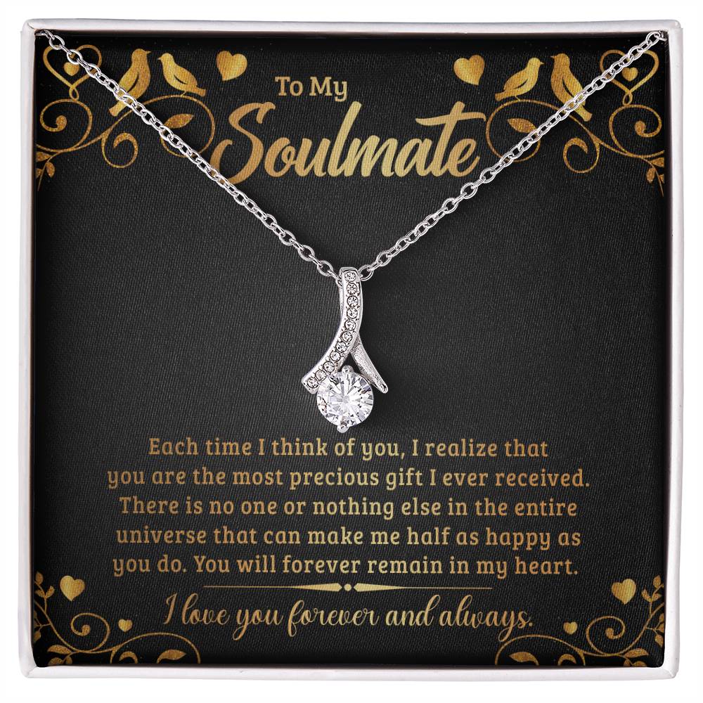 To My Soulmate, Each Time I Think of You