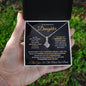 To My Daughter - All My Life's Problems Have Just One Simple Solution - Alluring Beauty Necklace