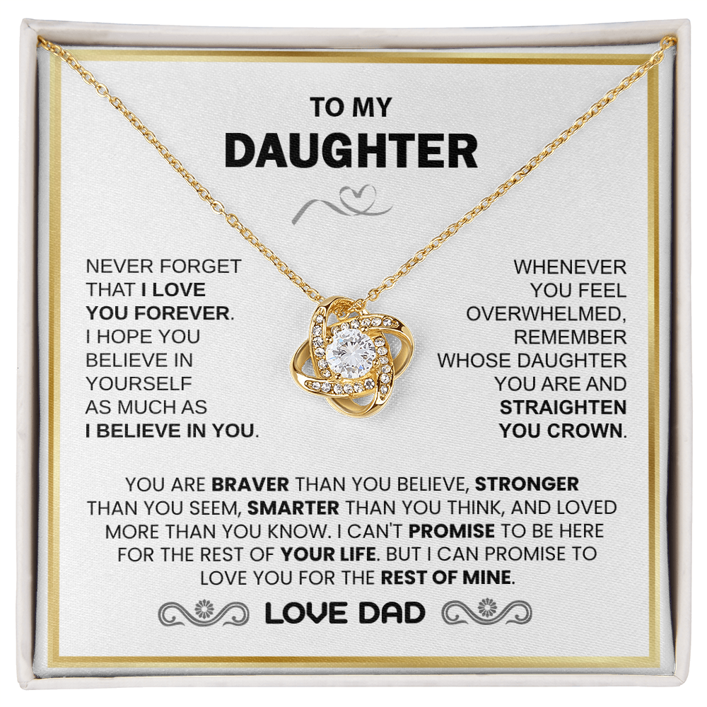 To My Daughter - I Hope You Believe In Yourself As Much I Believe In You