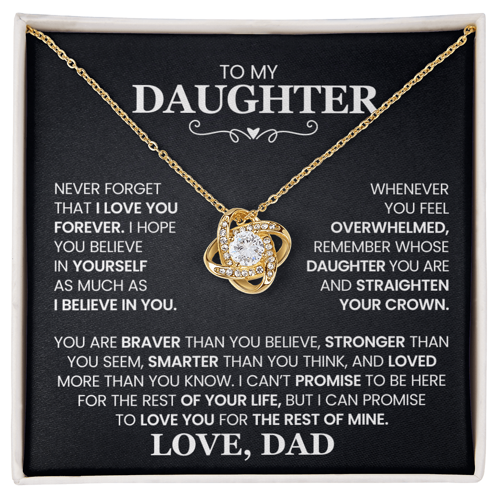 To My Daughter - Never Forget That I Love You Forever