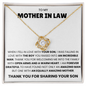 To My Mother-In-Law - When I Fell In Love With Your Son