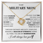To My Military Mom - Your Courage Shines Bright