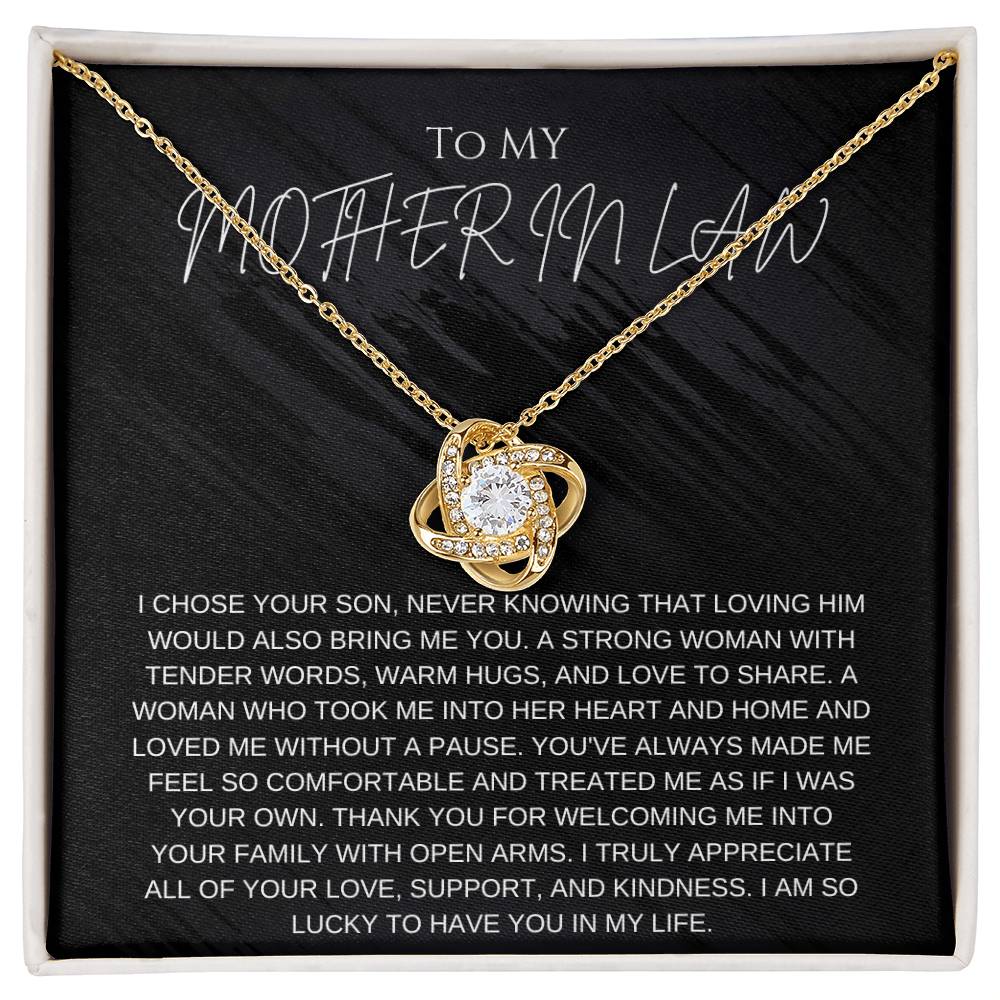 To My Mother in law, I chose Your Son Never Knowing That...