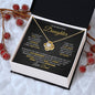 Daughter Mother's Day Gift- Great Mother- Love Knot Necklace