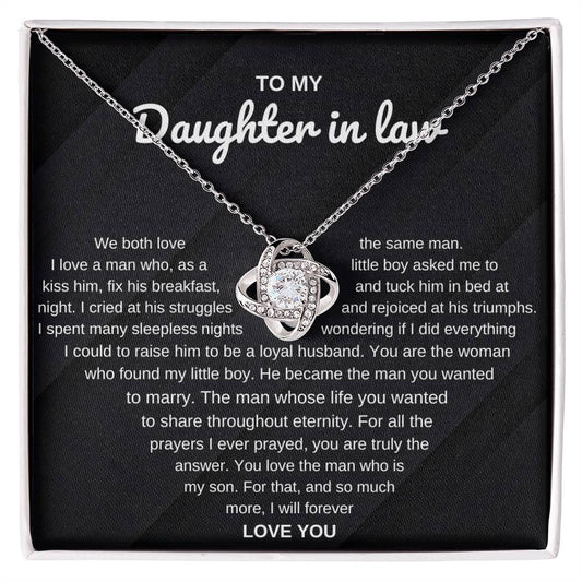 To My Daughter In Law, We Both Love The Same Man