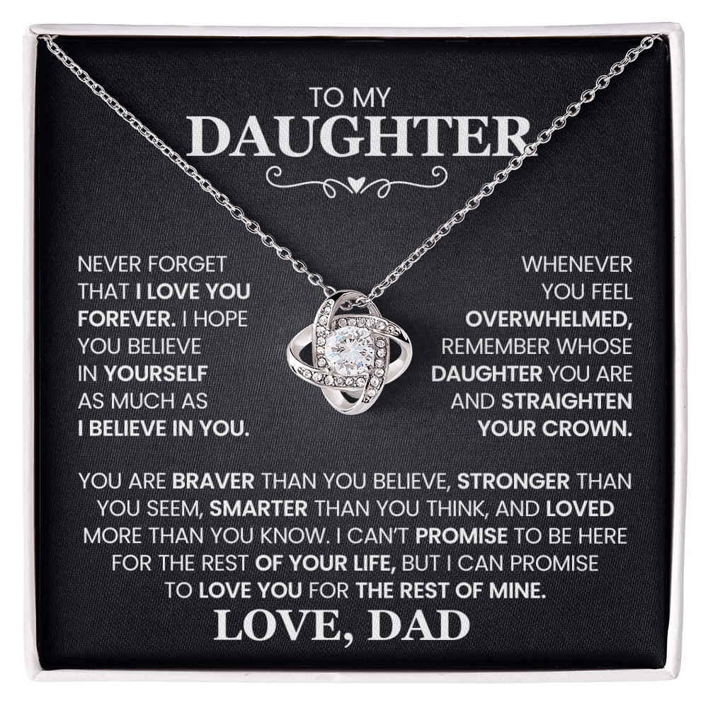 To My Daughter - Never Forget That I Love You Forever