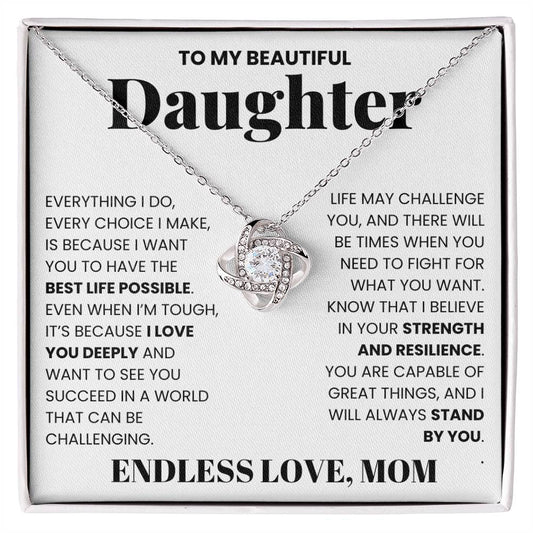 To My Daughter, Everything I Do, Every Choice I Make