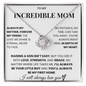 To My Incredible Mom - Always My Mother, Forever My Friend