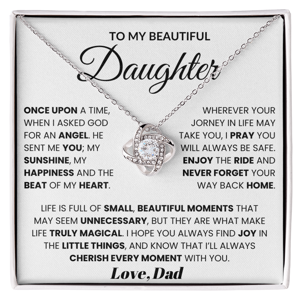 To My Daughter - Once Upon A Time When I Asked God For An Angel