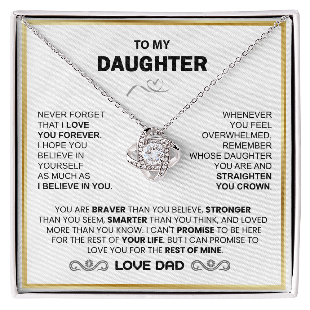 To My Daughter - I Hope You Believe In Yourself As Much I Believe In You
