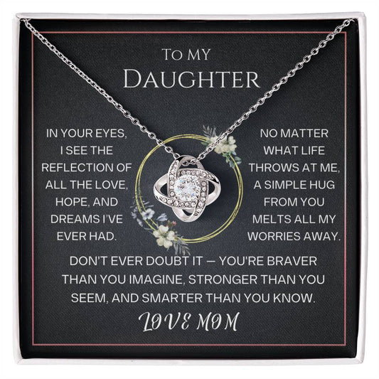 To My Daughter, A Simple Hug From You Melts All My Worries Away