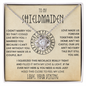 To My Shieldmaiden - I Didn't Marry You So That I Could Live With You