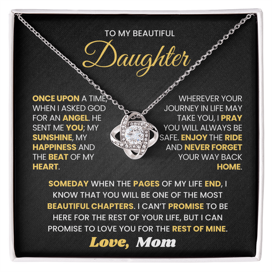 To My Beautiful Daughter - Once Upon A time, When I Asked God For An Angel