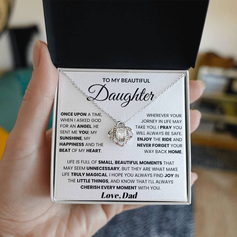 To My Daughter - Once Upon A Time When I Asked God For An Angel