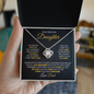 Daughter Mother's Day Gift- Great Mother- Love Knot Necklace