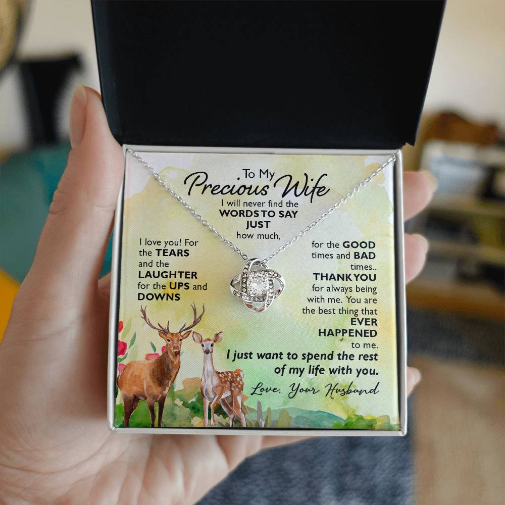 To My Precious Wife, I Will Never Find The Words To Say