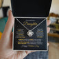 Daughter Mother's Day Gift- Great Mother- Love Knot Necklace