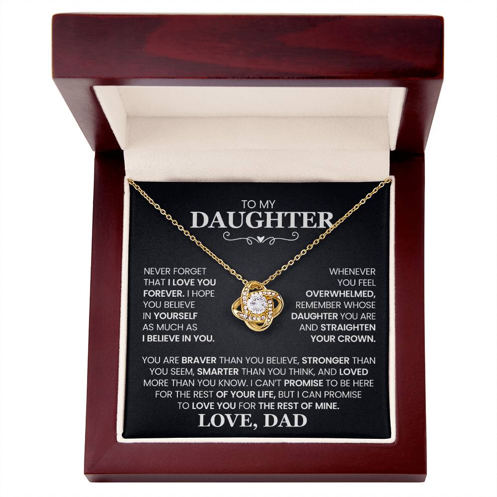 To My Daughter - Never Forget That I Love You Forever