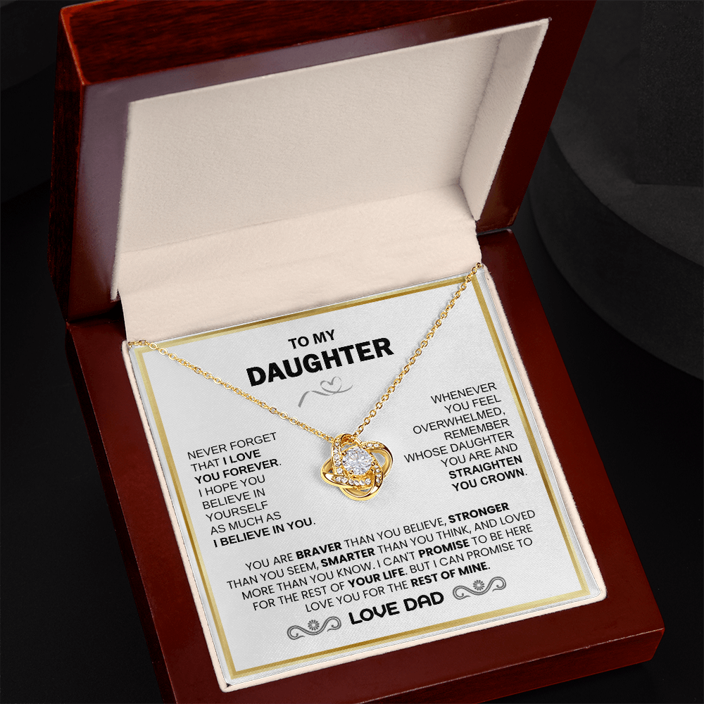 To My Daughter - I Hope You Believe In Yourself As Much I Believe In You