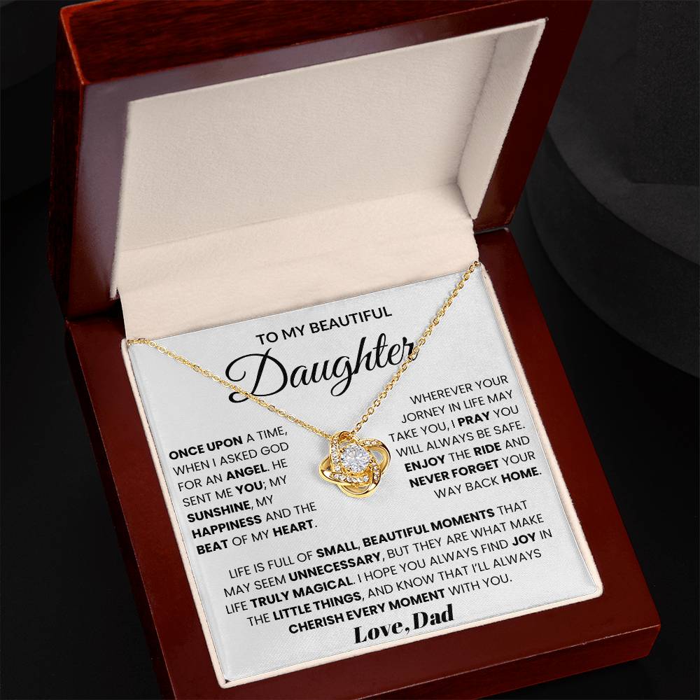 To My Daughter - Once Upon A Time When I Asked God For An Angel