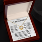 My Mom - My Best Friend, Love Knot Necklace