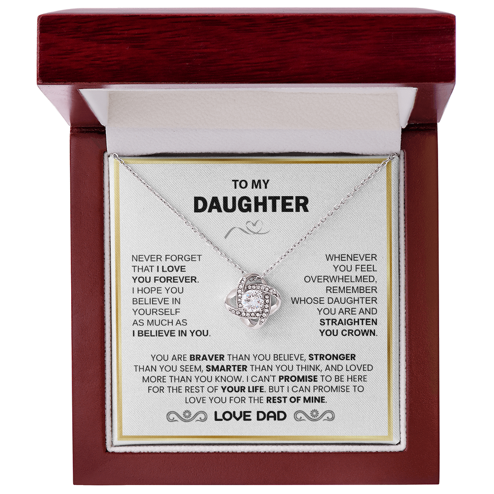 To My Daughter - I Hope You Believe In Yourself As Much I Believe In You