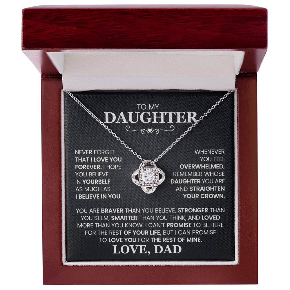 To My Daughter - Never Forget That I Love You Forever