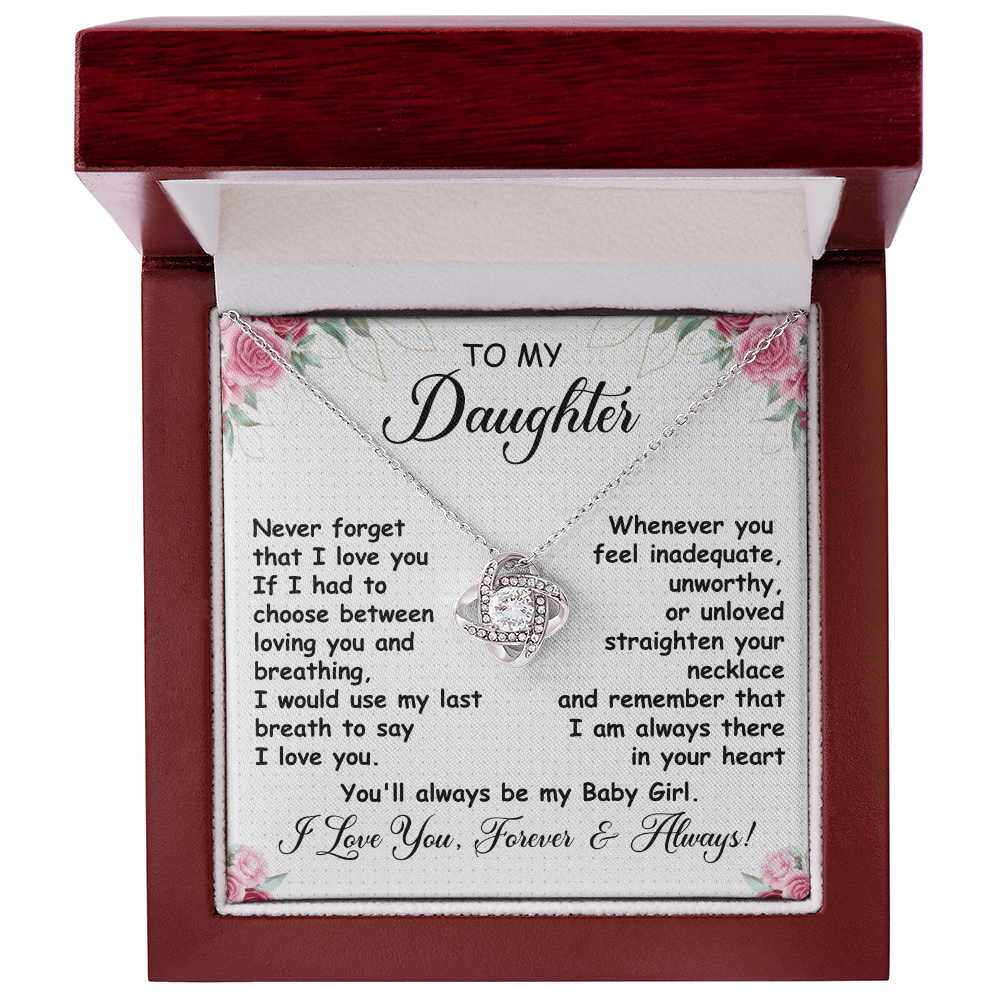 To My Daughter - Whenever You Feel Inadequate, Unworthy or Unloved