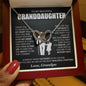 To My Granddaughter - I Want You To Know That My Heart Walks With You