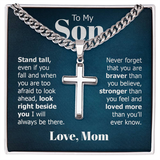 To My Son, Stand Tall, Even If You Fall, And When You Are...