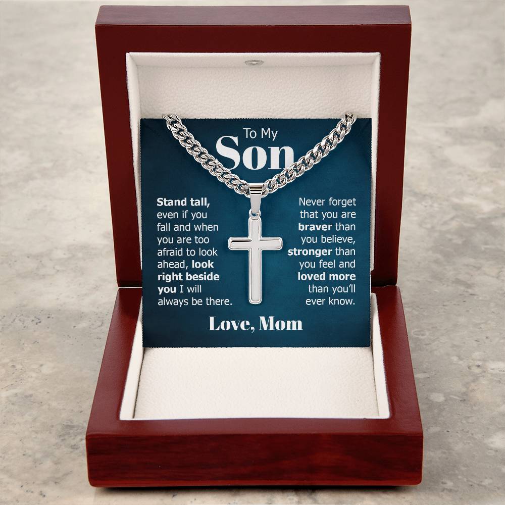 To My Son, Stand Tall, Even If You Fall, And When You Are...