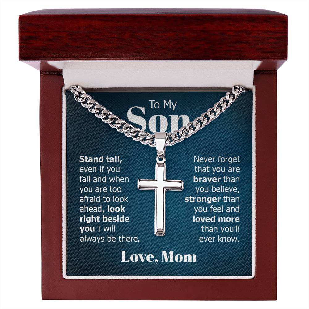 To My Son, Stand Tall, Even If You Fall, And When You Are...