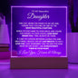 To My Beautiful Daughter - One day, when the pages of my life end