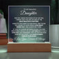 To My Beautiful Daughter - One day, when the pages of my life end